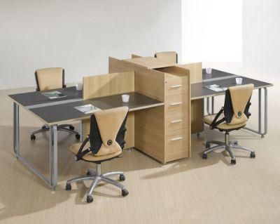 Sample Metal Structure 4 Seats Workstation Office Partition (SZ-WST645)