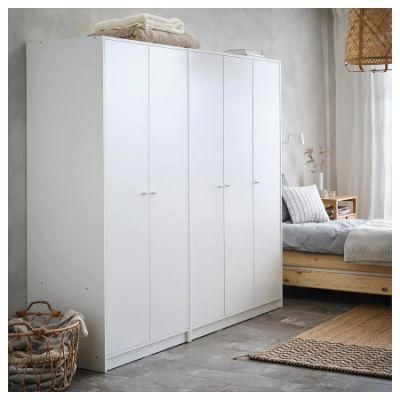 Modern Design 4 Sliding Door &amp; Drawers Bedroom Furniture Wall Design Wooden Wardrobe Cabinet