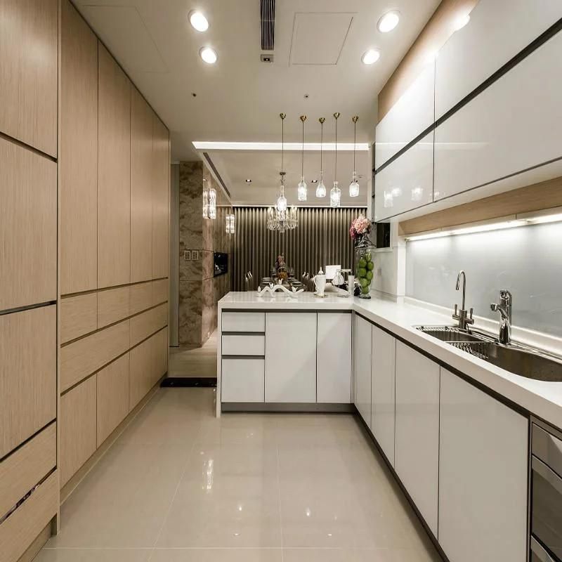Modern Custom Make High Gloss Lacquer Kitchen Cabinet White Kitchen Cabinets