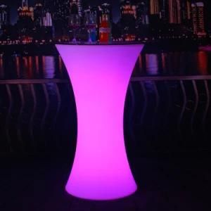 RGB Plastic Luxe Event Rentals Furniture White LED Lift Top Coffee Table