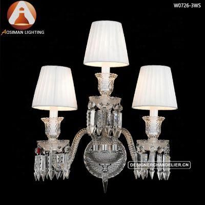 Crystal Wall Lamp Modern French Lustre Baccarat Sconce Lamp
