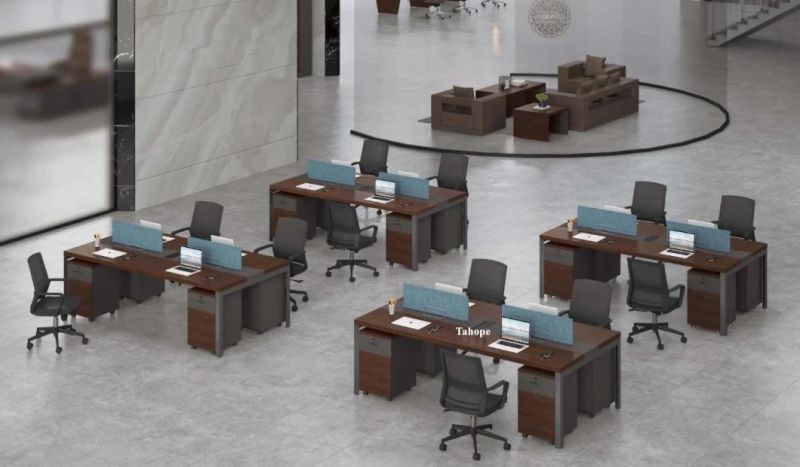 Top Quality Office Partition Modern Wooden Office for Staff Table