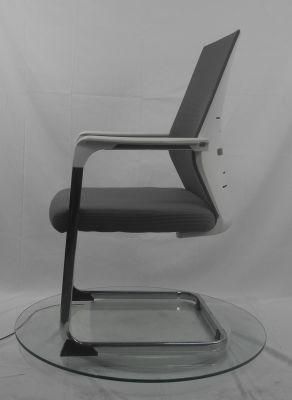 New Style Backrest Armrest Square Metal Tube Frame Mesh Office Chair