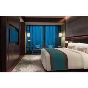 Commercial Hotel Bedroom Set Furniture with TV Panel