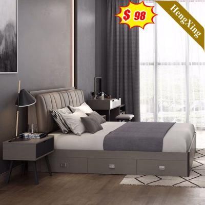 Fabric Leather Headboard Living Room Combinations Furniture Bedroom Set Beds Mattress Double King Queesn Size Sofa Beds