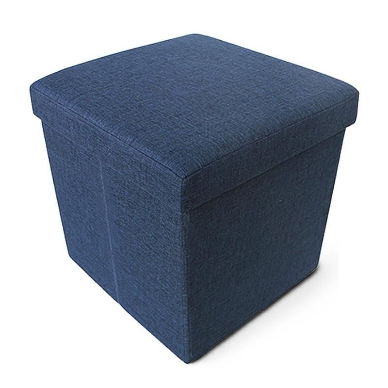 Customized Modern Hot Sell Foldable Storage Linen Ottoman