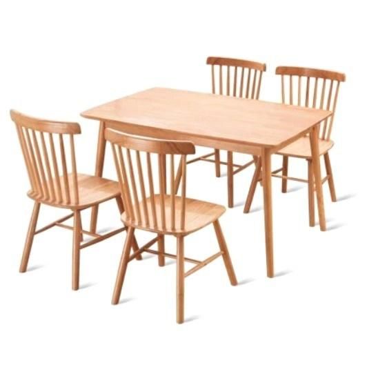 Modern Solid High Back Simple Antique Design Windsor Dining Chair for Cafe Restaurant