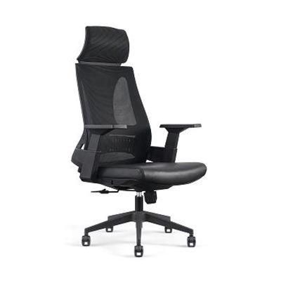 Modern Luxury High Back Leather Wheels Executive Office Computer Chair