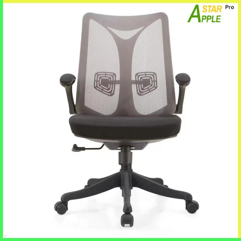 Middle Back Lumbar Ergonomic Mesh Office Furniture Nylon Gaming Chair