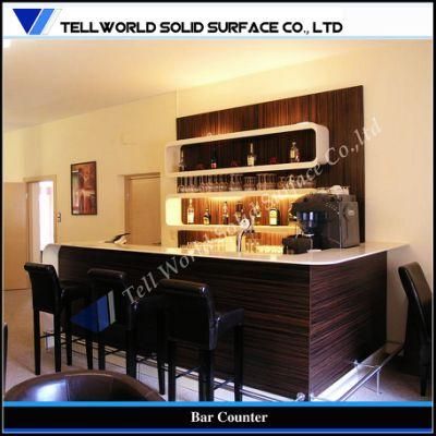 Artificial Stone Home Bar Commercial Furniture Wine Bar Counter