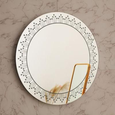 Jh Silver China Decorative Furniture Bath Big LED Mirror Glass Hot Sale