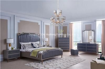 Bedroom Furniture Adult Latest Leisure Style Confortablee Double Bed Set Design