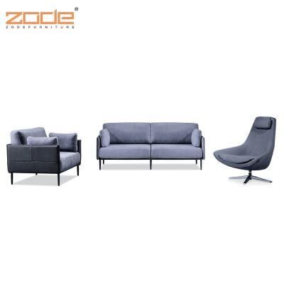 Zode Modern Home/Living Room/Office Furniture Italy Fabric Sofa Set Leather Sofa 3 Seat