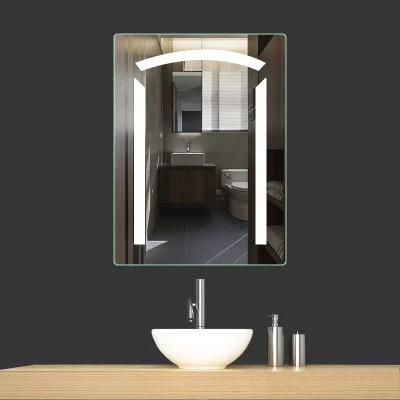 Classic Wall Mounted 3000K-6500K LED Bathroom LED Mirror with Defogger