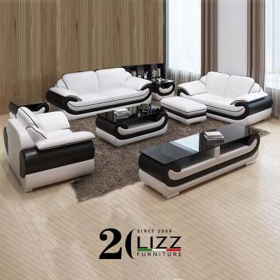 New European Popular Home Furniture Leisure Modern Leather Sofa