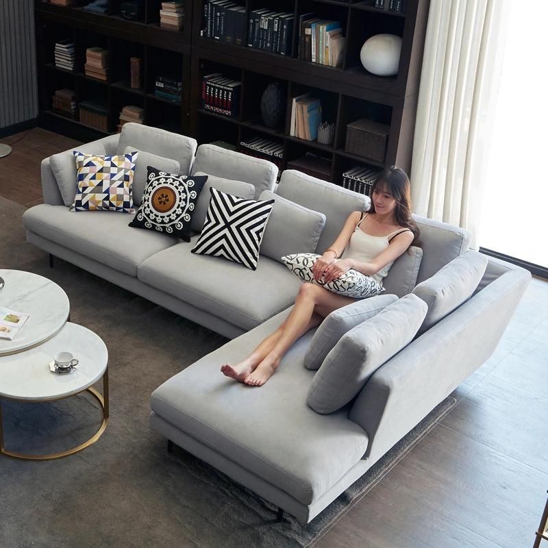 High Quality Modern Design Lounge Fabric Home Furniture Couch Living Room Sofa