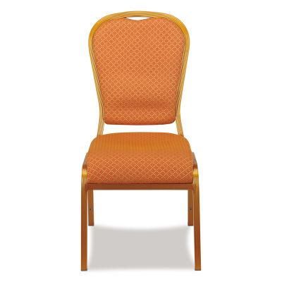 Top Furniture Factory Metal Curve Seat Banquet Chair