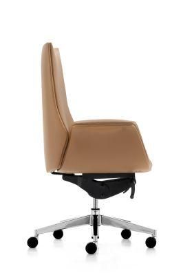 Zode Modern Design Nordic MID-Back Office Chairs Executive Genuine Leather Office Chair