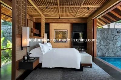 4 Star Hotel Double Room Suite Apartment Villa Living Room Bedroom Standard Bed Room Furniture Leisure Wooden Bed