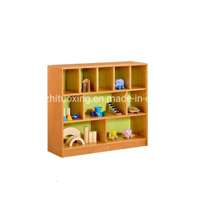 Room Bookshelf and Side or Corner Cabinet, Day Care Furniture Cabinet, Play Furniture Toy Wood Cabinet, Preschool and Kindergarten Nursery School Kids Cabinet