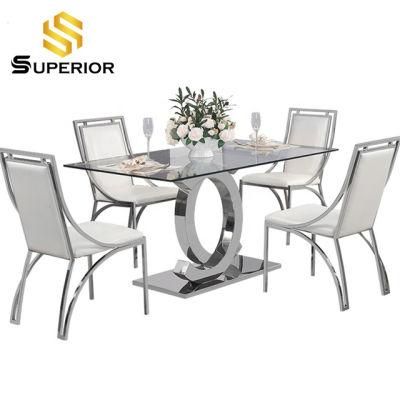 New Arrival Factory Directly Dining Table and 4 Chairs Set