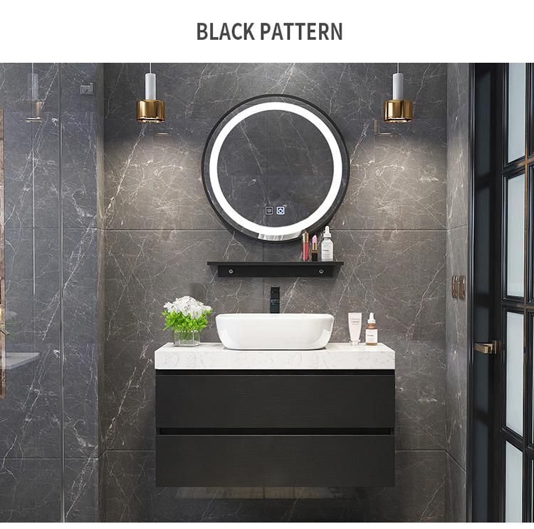 Hotel Modern Luxury Wall Mount Floating Bathroom Vanity Cabinet