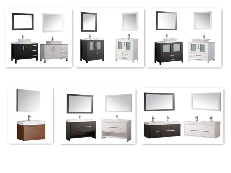 Modern Style Selections Bathroom Vanities with Factory Price