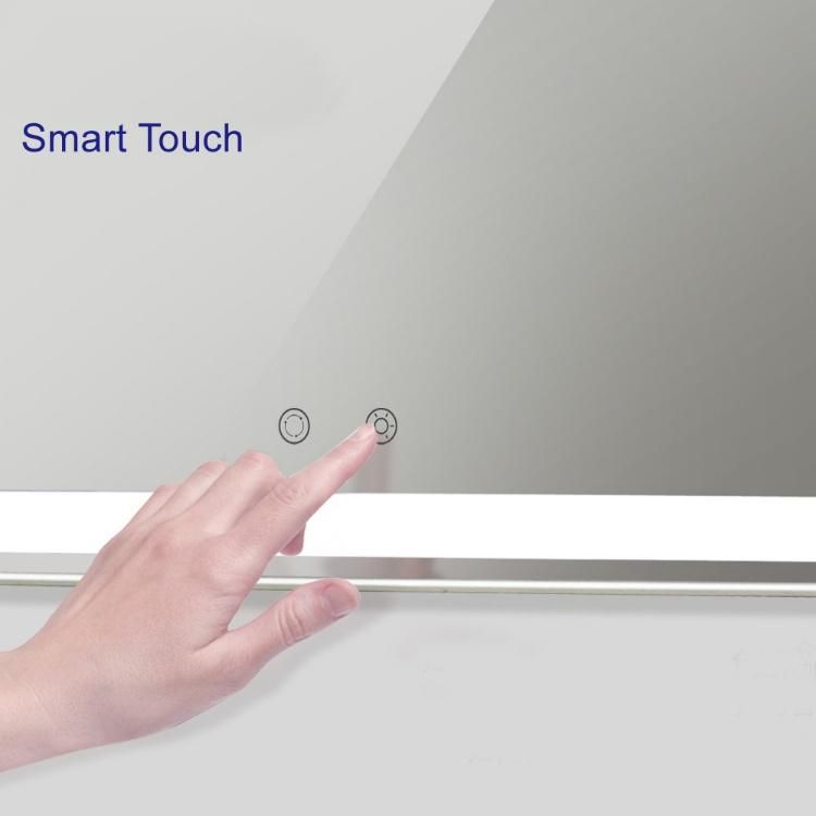 New Arrival Large Smart Mirror Touch Screen Wall-Mounted Anti Fog Bathroom Mirror