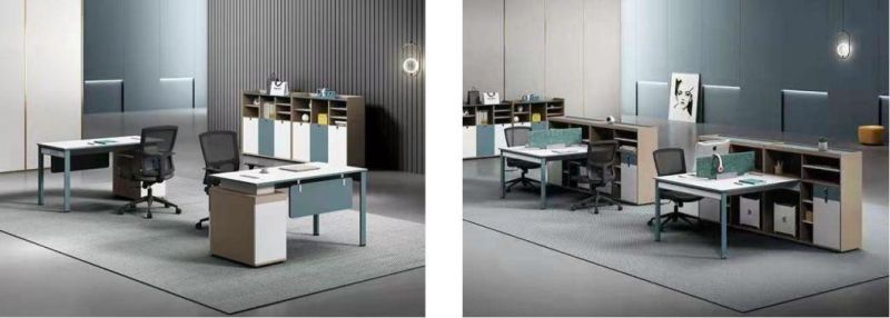 Modern Office Furniture MDF Melamine Wooden Manager Executive Office Desk Office Table