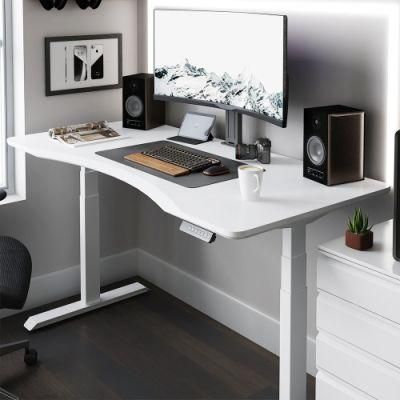 Modern Office Furniture Executive Desk Dual Motor Height Adjustable Electric Standing Desk
