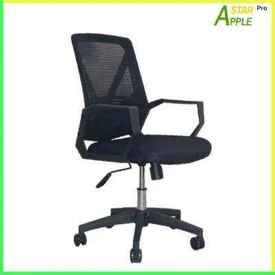 Super Cool Black Nylon Swivel Chair with Stable Mechanism