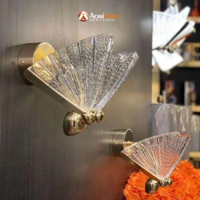 LED Wall Lamp in The Shape of Butterfly Sconce