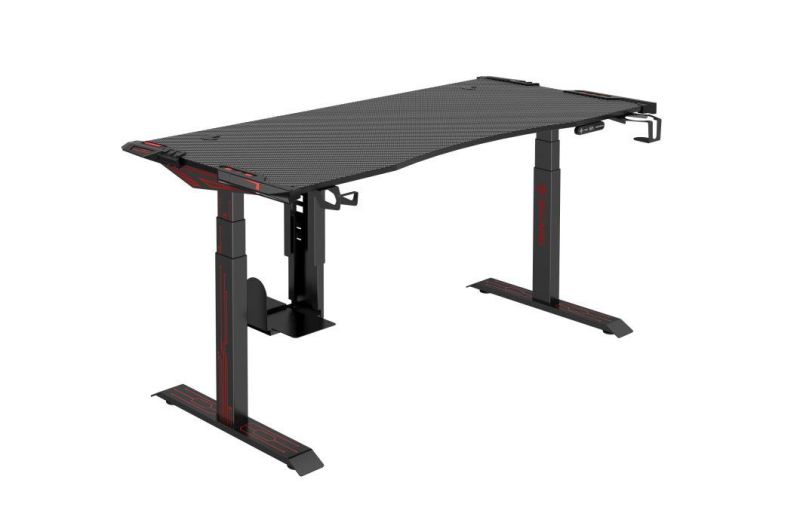 Sample Provided Modern Design Adjustable Jufeng-Series Gaming Desk with Low Price