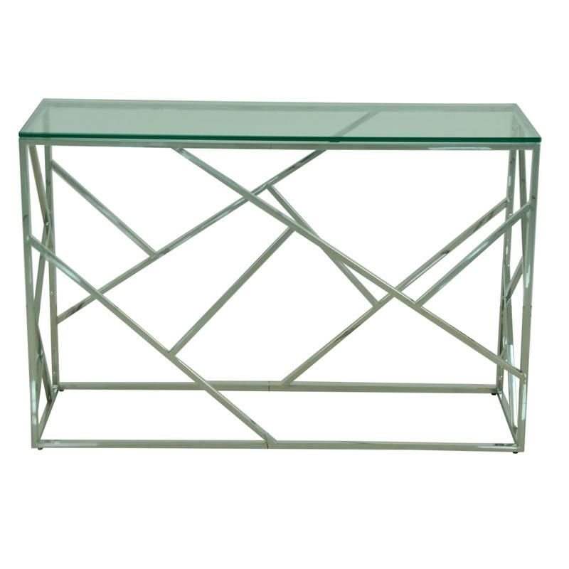 Home Living Room Furniture Classic Glass Top Coffee Table Modern Living Room Rectangle Side High Table