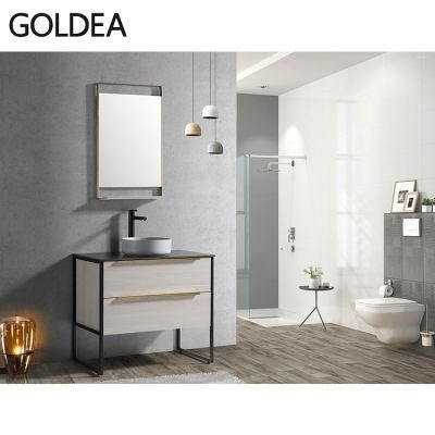 Ceramics Goldea Hangzhou Cabinet Vanity Vanities Bathroom Cabinets Standing MDF with Good Service