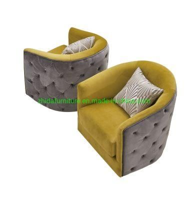 Chinese Hotel Commercial Furniture Fabric Single Seat Hotel Chair