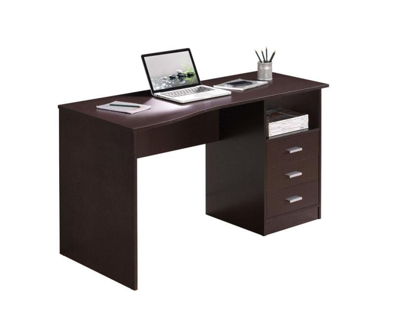 Classic Computer Desk with Multiple Drawers, 29.5" X 23.6" X 51.2"