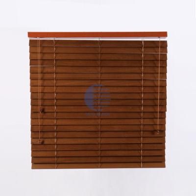 Factory Manufacture 50mm Slats Basswood Venetian Window Blinds