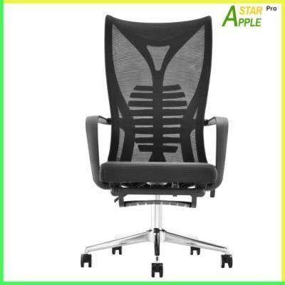 Modern Ergonomic Gaming Plastic Folding Shampoo Chairs Computer Game Leather Barber Nap Conference Meeting Executive Chair Foshan Apple Chair