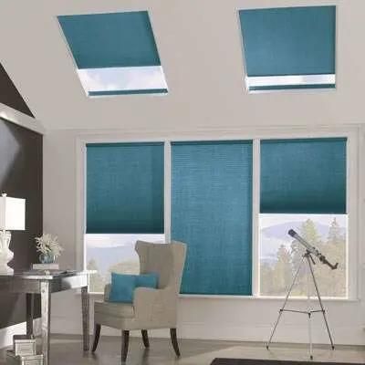25mm Motorised Window Adjust Roller Honeycomb Blinds for Living Room