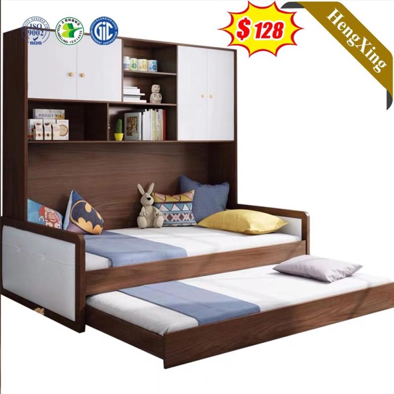 Unfolded Flat Modern Frame Folding Bedroom Furniture Set Bed