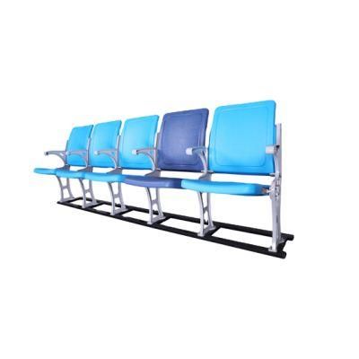 HDPE High Back Blow Stadium Chair Folding Plastic Seats for VIP Zone