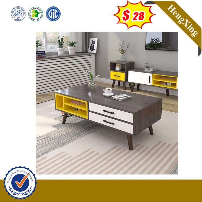 Italian Coffee Table Glossing Particle Board Laminated Nordic Tea Table Furniture (UL-MFC026.1)