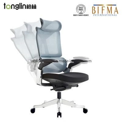 BIFMA Mesh Office Computer Chair Modern Furniture Ergonomic Executive Manager Office Chair Company Boss Work Mesh Swivel Gaming Chair