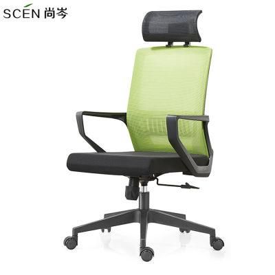 Hot Sell Chairs in Europe Modern Office Furniture Swivel Ergonomic Full Mesh Boss Chair with Donati Mechanism Aluminum Base