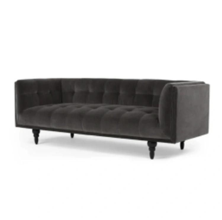 Ins Modern Living Room Furniture Top Fabric 3 Seat Sofa