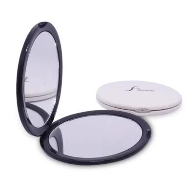 Small Handheld Compact Makeup Pocket Hand Mirror with 10X Magnifying