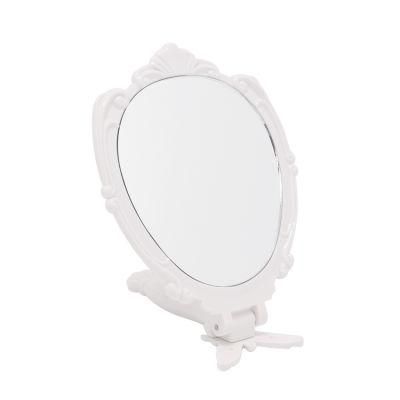 Hot Selling Delicate Pattern Framed Makeup Mirror Handheld Mirror
