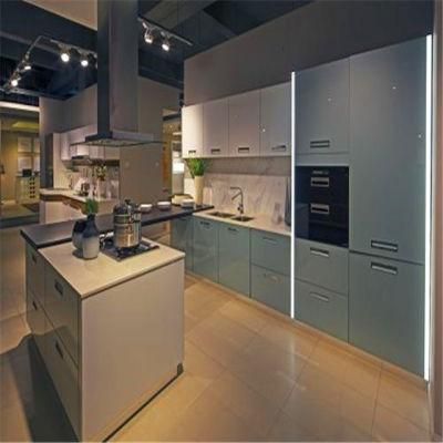 Modular Solid Wood Customize Kitchen Cabinets Lacquer Soft Close Full Extension