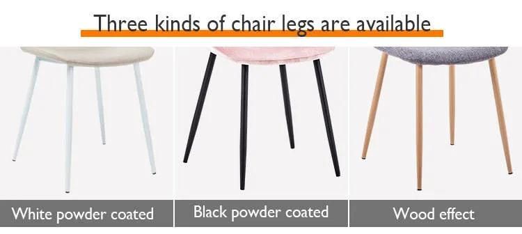 High Quality Room Furniture Luxury Fabric Dining Chair